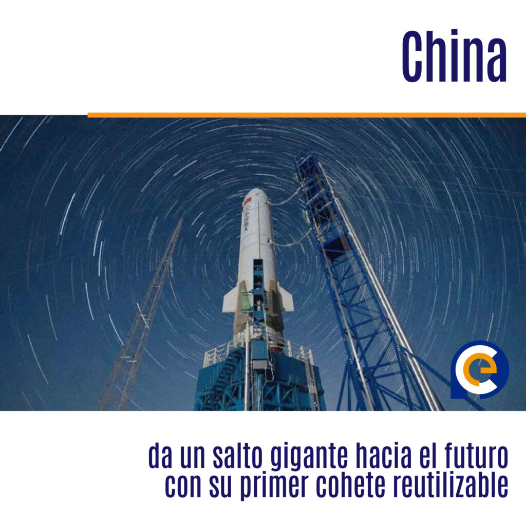 China da un salto gigante hacia el futuro con su primer cohete reutilizable