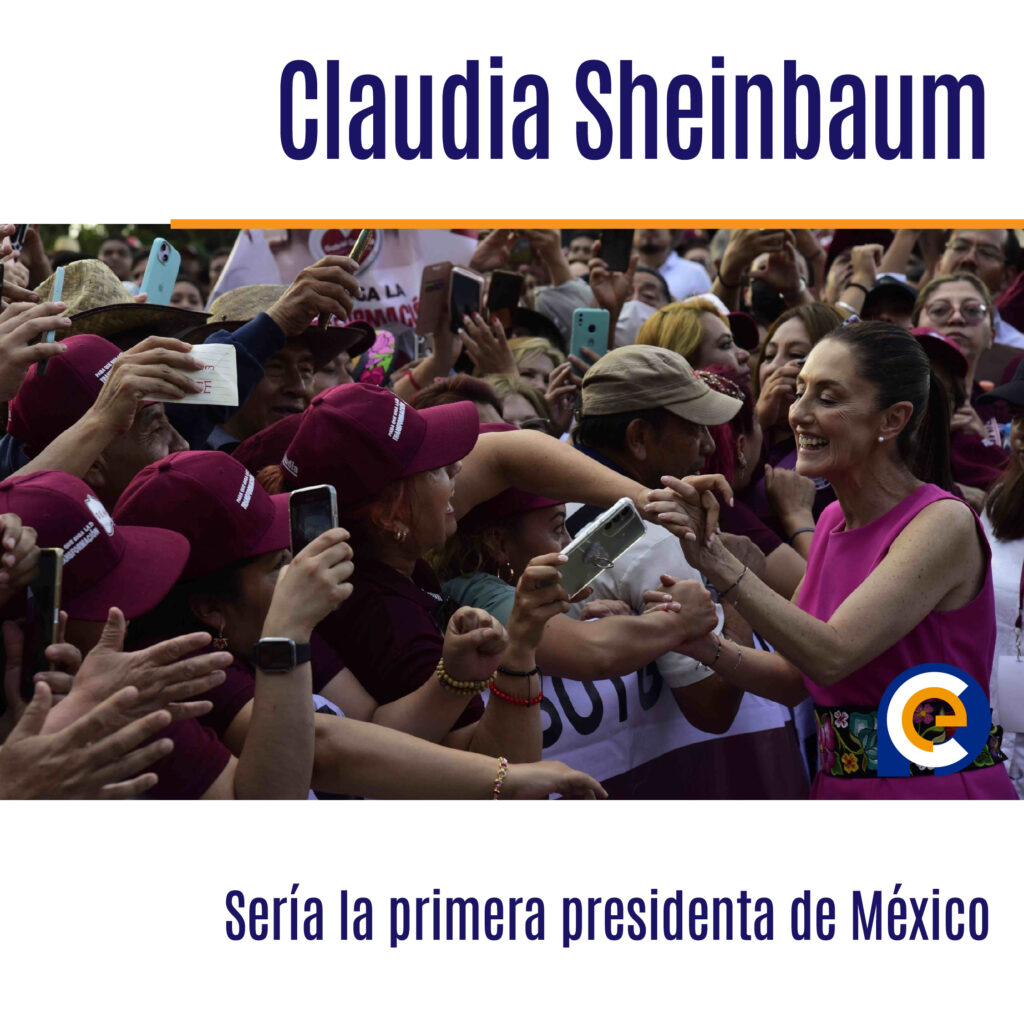 Claudia Sheinbaum: Sería la primera presidenta de México