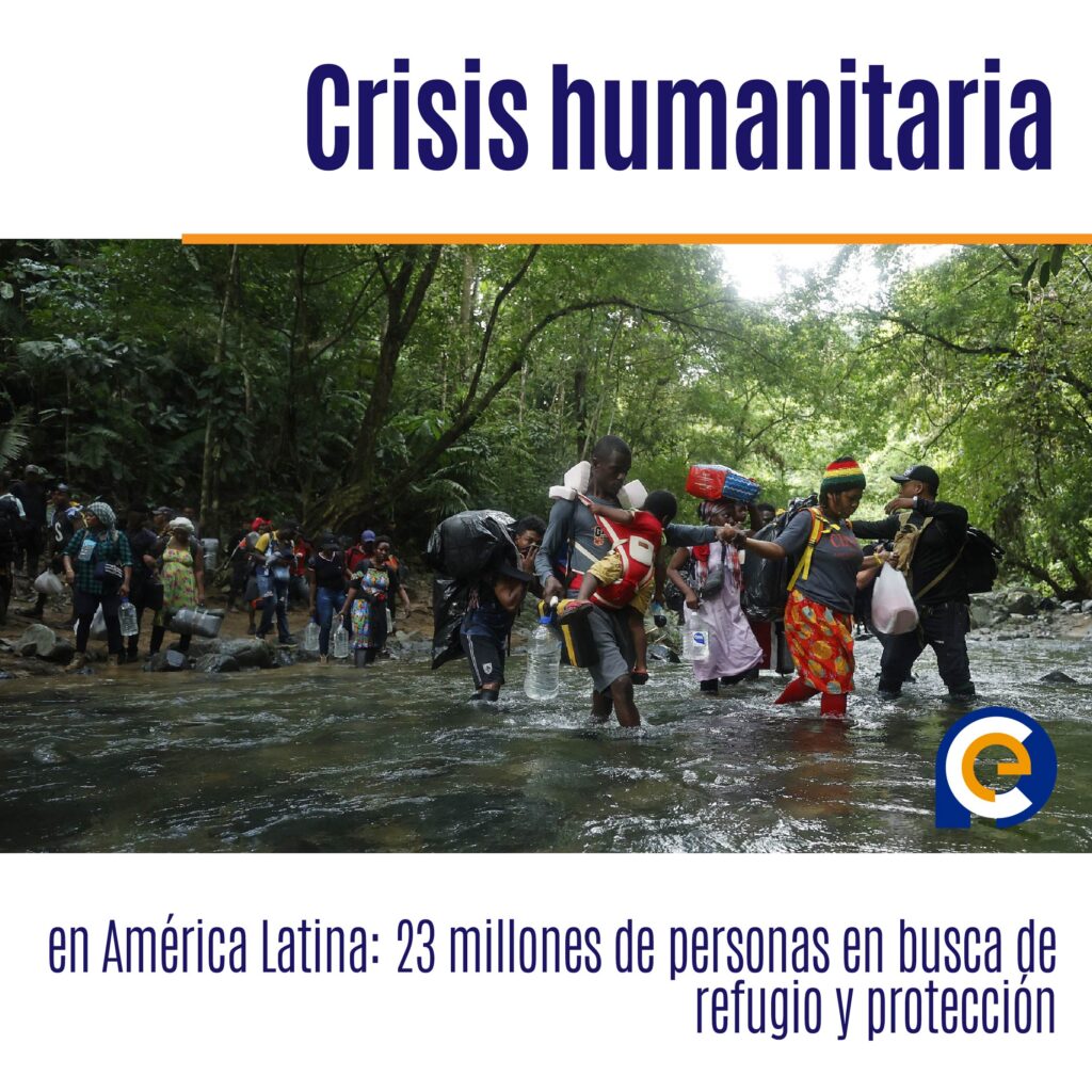 Crisis humanitaria en América Latina: 23 millones de personas en busca de refugio y protección