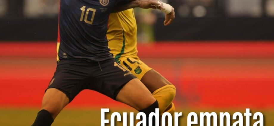 Ecuador empata con México y asegura su pase a los cuartos de final de la Copa América