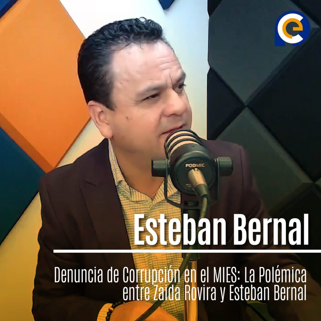 Esteban Bernal, ex Ministro del MIES