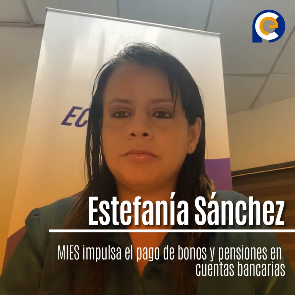 Estefanía Sánchez, Directora de Atención Domiciliar del MIES