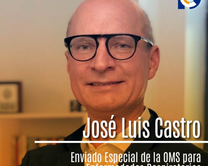 José Luis Castro, nuevo Enviado Especial de la OMS para Enfermedades Respiratorias Crónicas