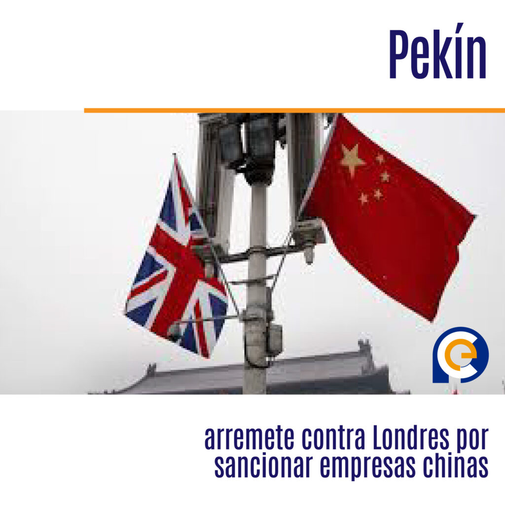 Pekín arremete contra Londres