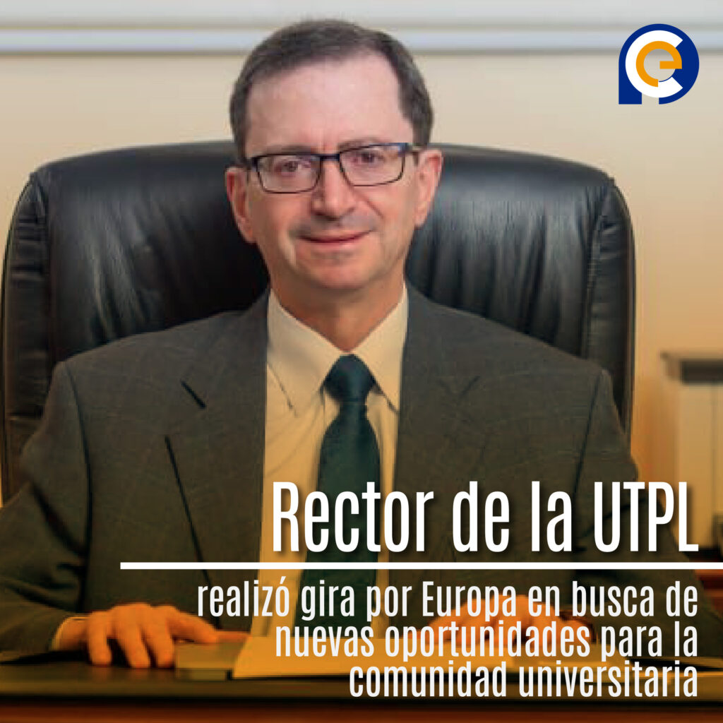 rector de la Universidad Técnica Particular de Loja (UTPL), Santiago Acosta Aide