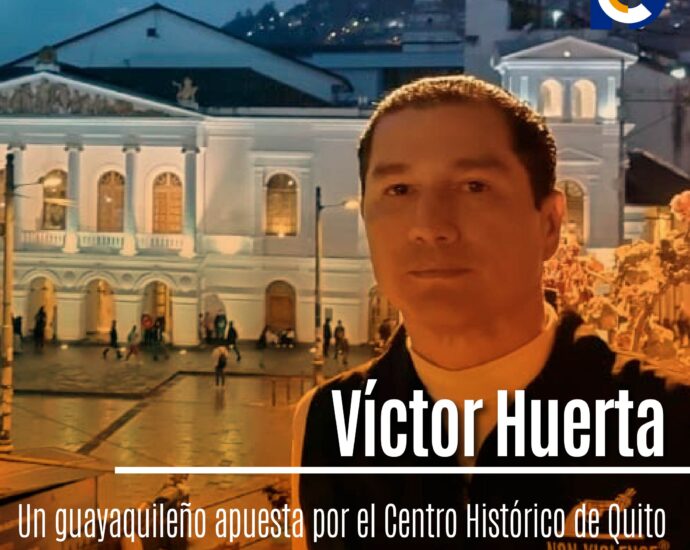 Country Manager de la Fundación en Ecuador, Víctor Huerta Jouvin