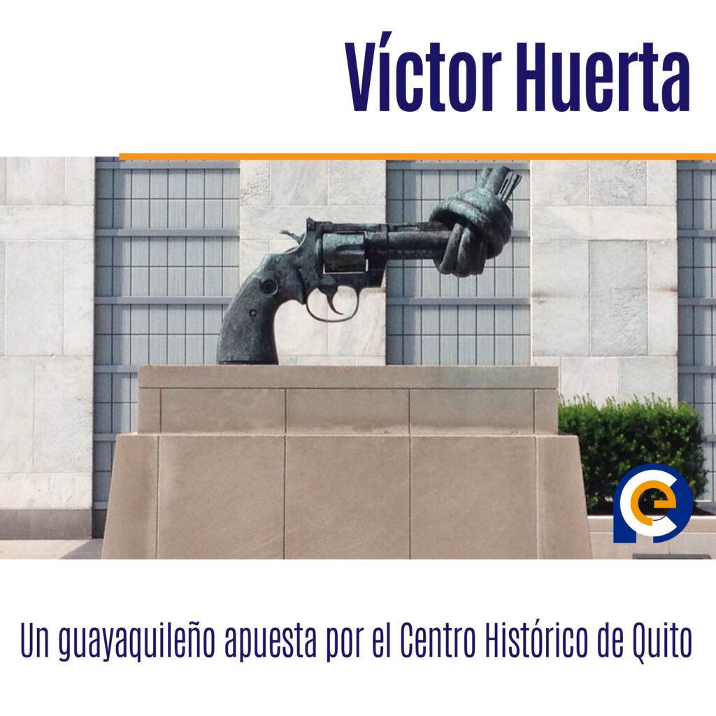 Country Manager de la Fundación en Ecuador, Víctor Huerta Jouvin