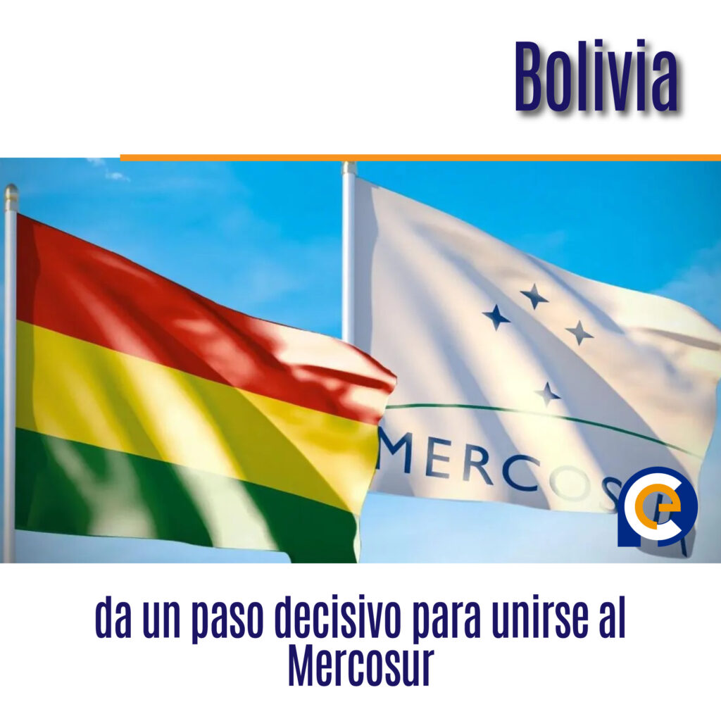 Bolivia da un paso decisivo para unirse al Mercosur