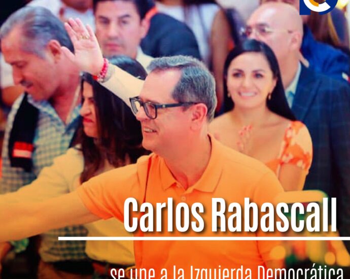 Carlos Rabascall se une a la Izquierda Democrática
