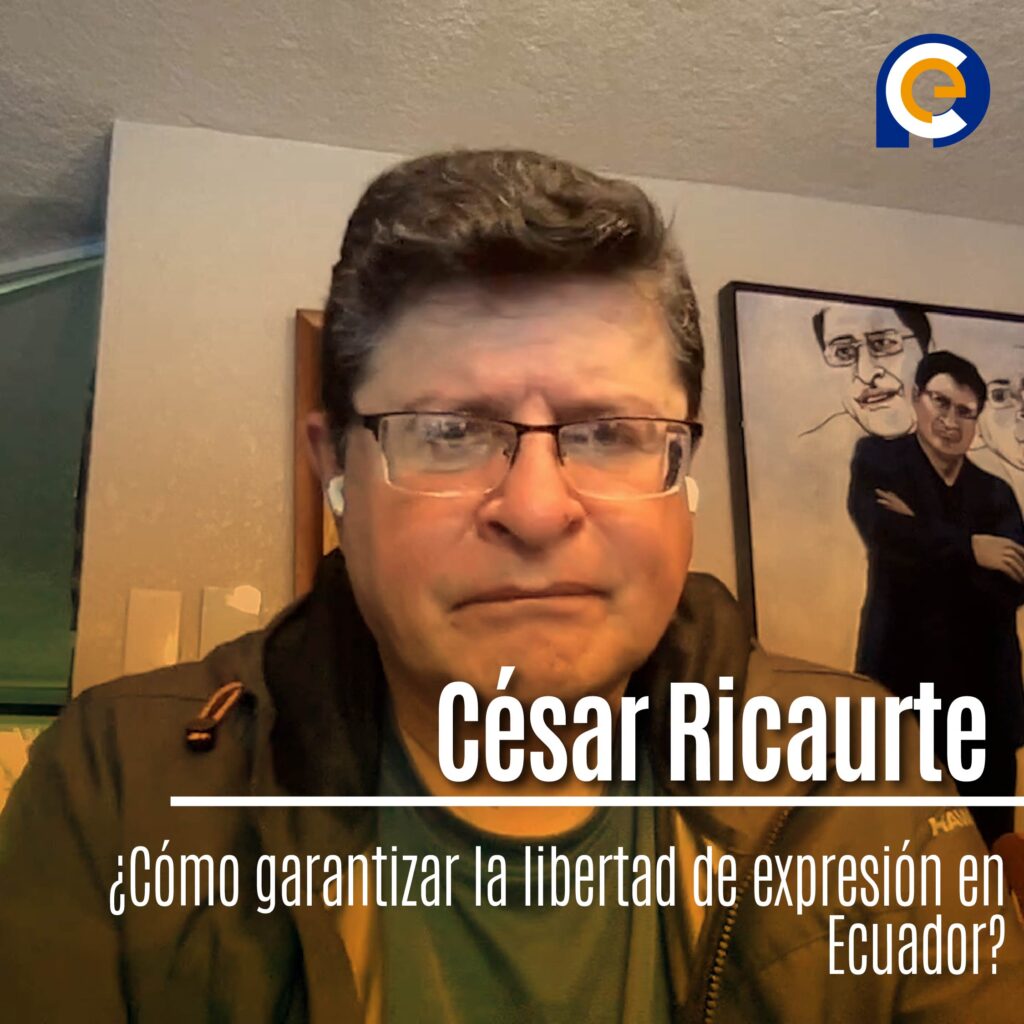 César Ricaurte, director de Fundamedios