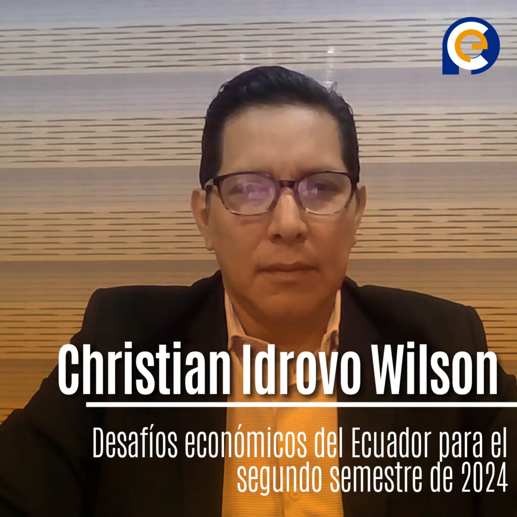 Christian Idrovo Wilson, analista económico y financiero