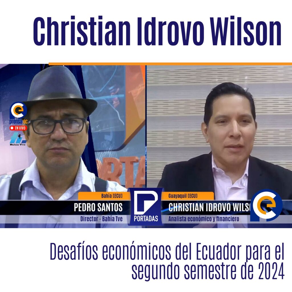 Christian Idrovo Wilson, analista económico y financiero