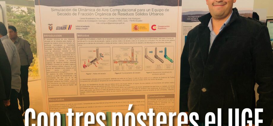 Con tres pósteres el IIGE participó en Foro Regional de Divulgación Científica