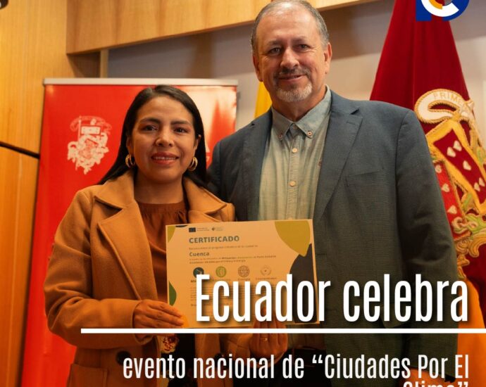 Ecuador celebra evento nacional de “Ciudades Por El Clima”