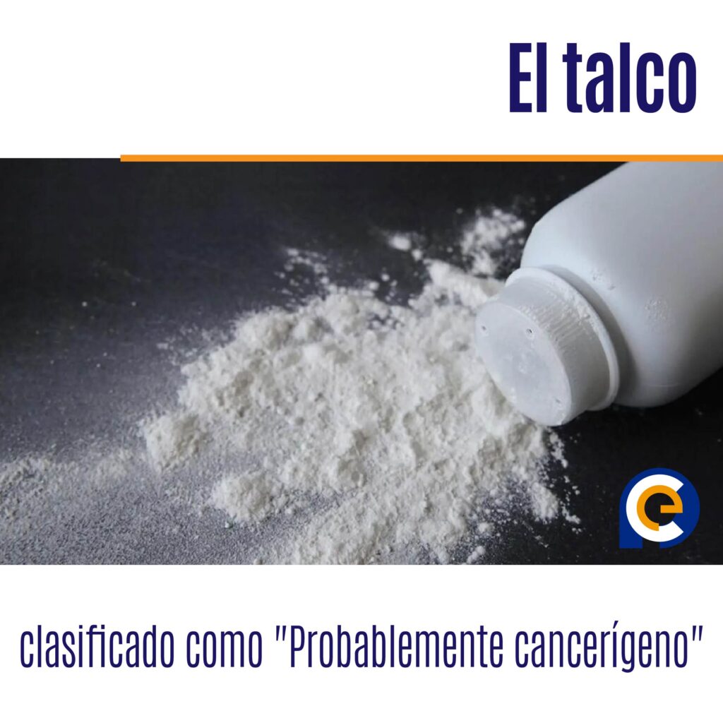El talco clasificado como "Probablemente cancerígeno"
