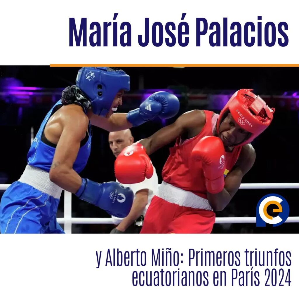 María José Palacios y Alberto Miño: Primeros triunfos ecuatorianos en París 2024
