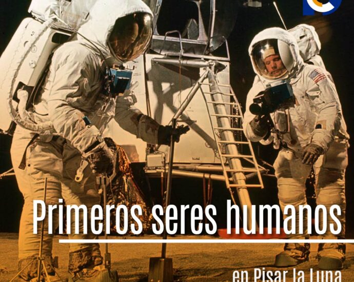 Neil Armstrong y Buzz Aldrin: Primeros Hombres en Pisar la Luna
