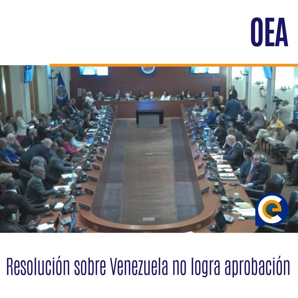 OEA: Resolución sobre Venezuela no logra aprobación