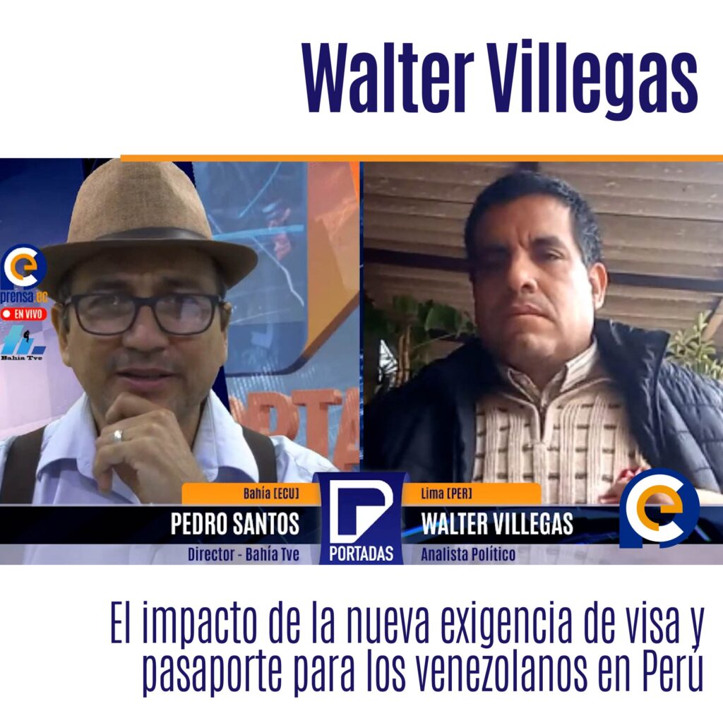 Walter Villegas, analista político