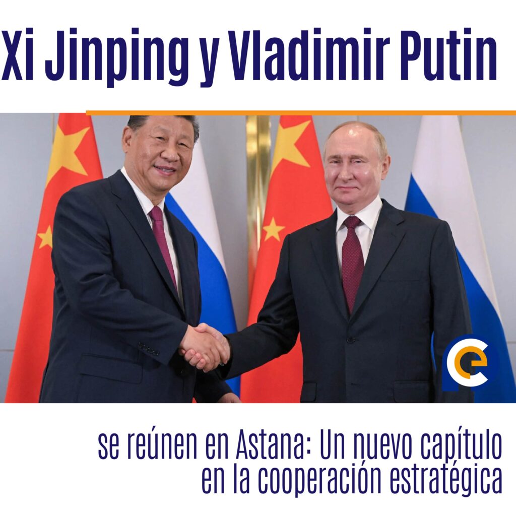 Xi Jinping y Vladimir Putin se Reúnen en Astana: Un Nuevo Capítulo en la Cooperación Estratégica