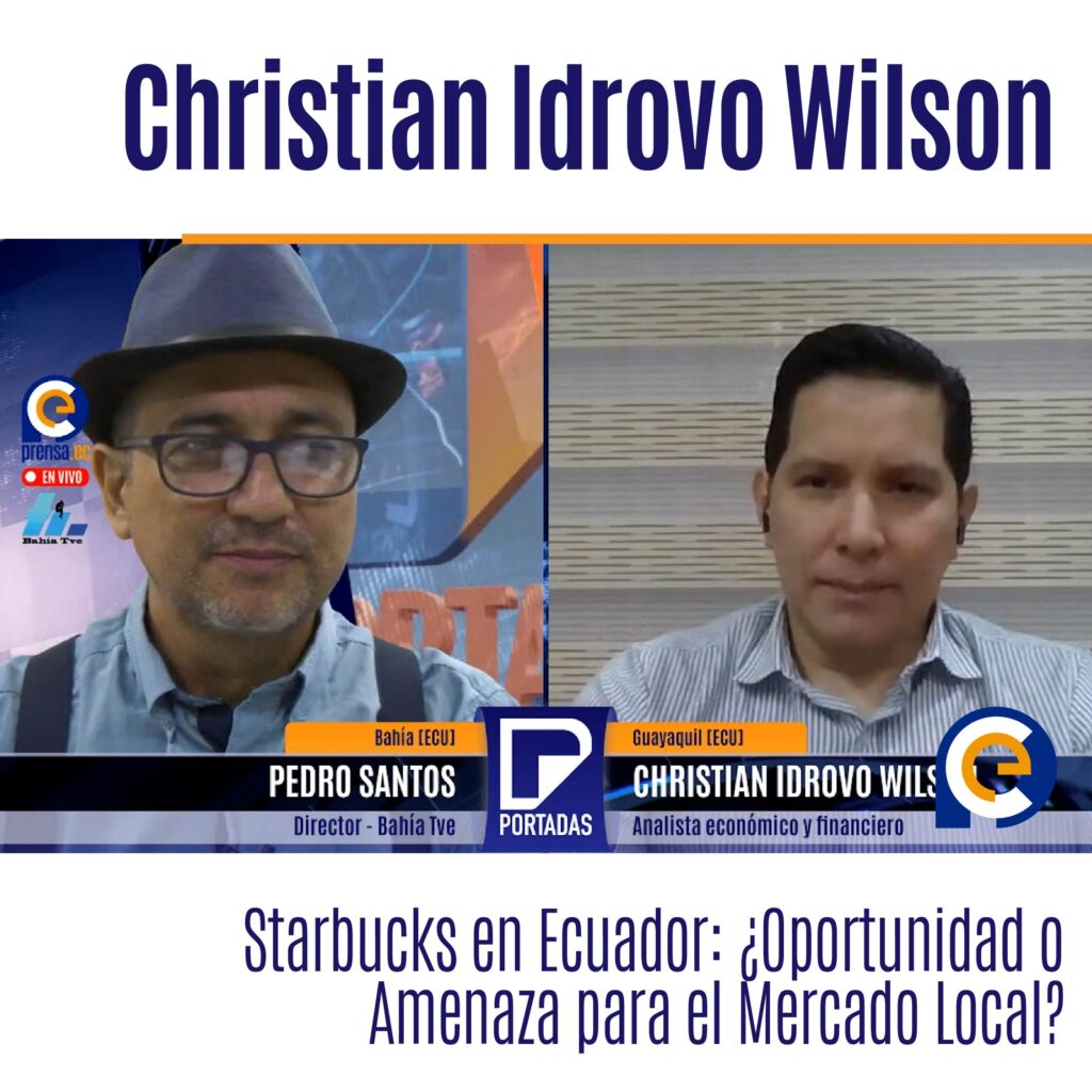 Christian Idrovo Wilson, analista económico y financiero