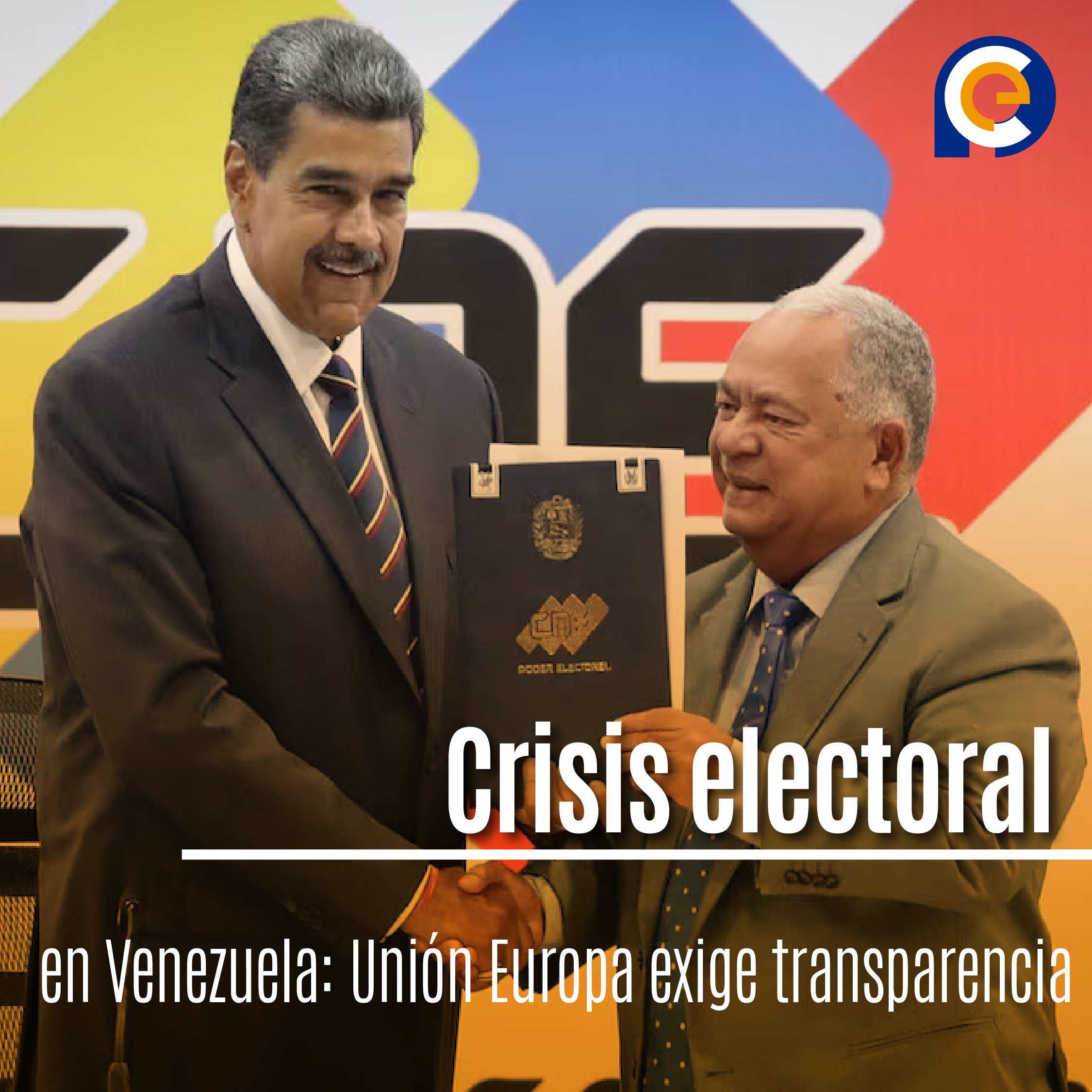 Crisis electoral en Venezuela: Unión Europa exige transparencia