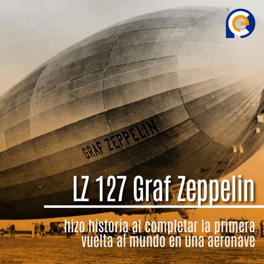 El Graf Zeppelin: El Primer Vuelo Alrededor del Mundo en una Aeronave