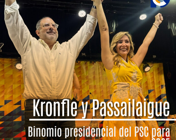Henry Kronfle y Dallyana Passailaigue: Binomio presidencial del PSC para 2025