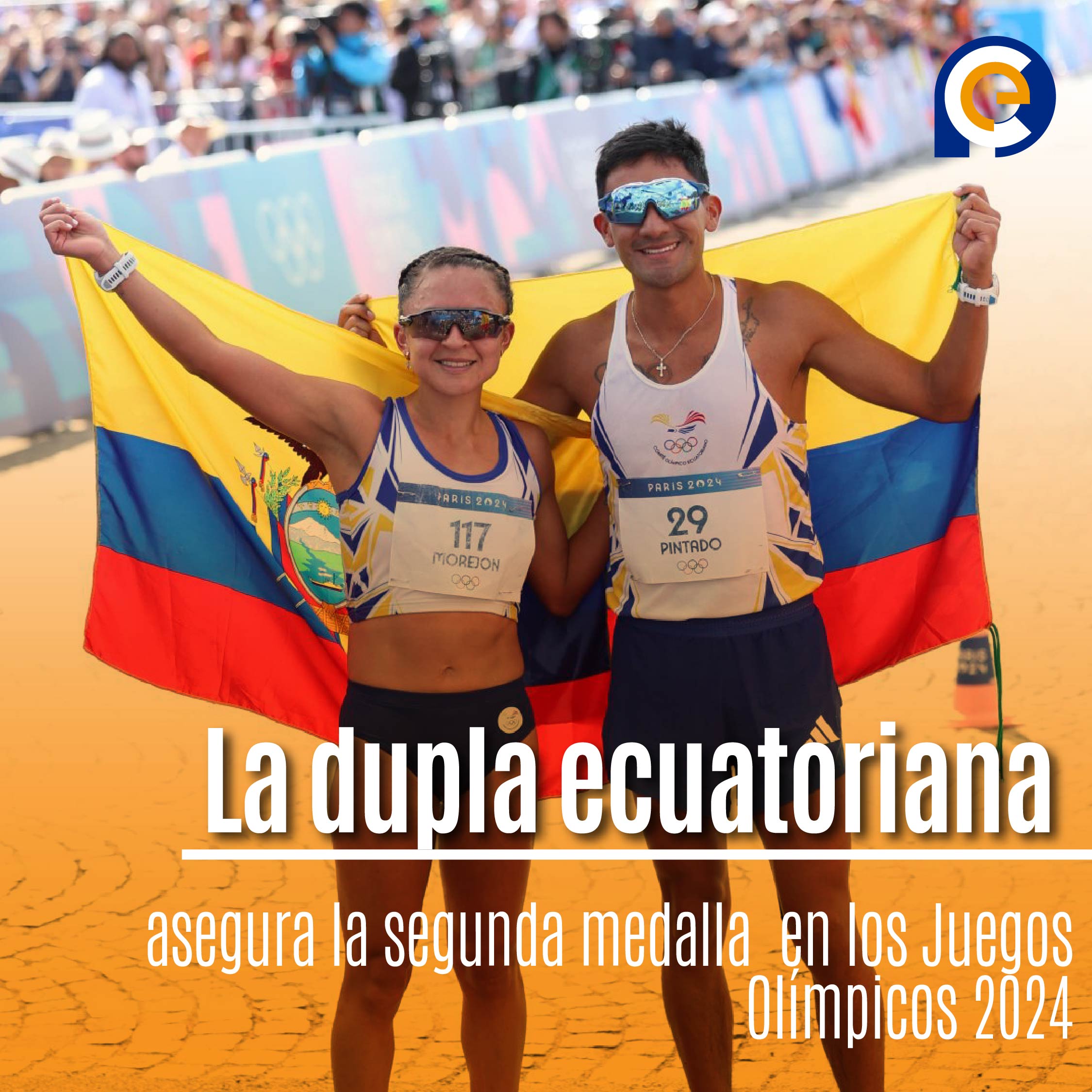 La dupla ecuatoriana asegura la segunda medalla en los Juegos Olímpicos 2024