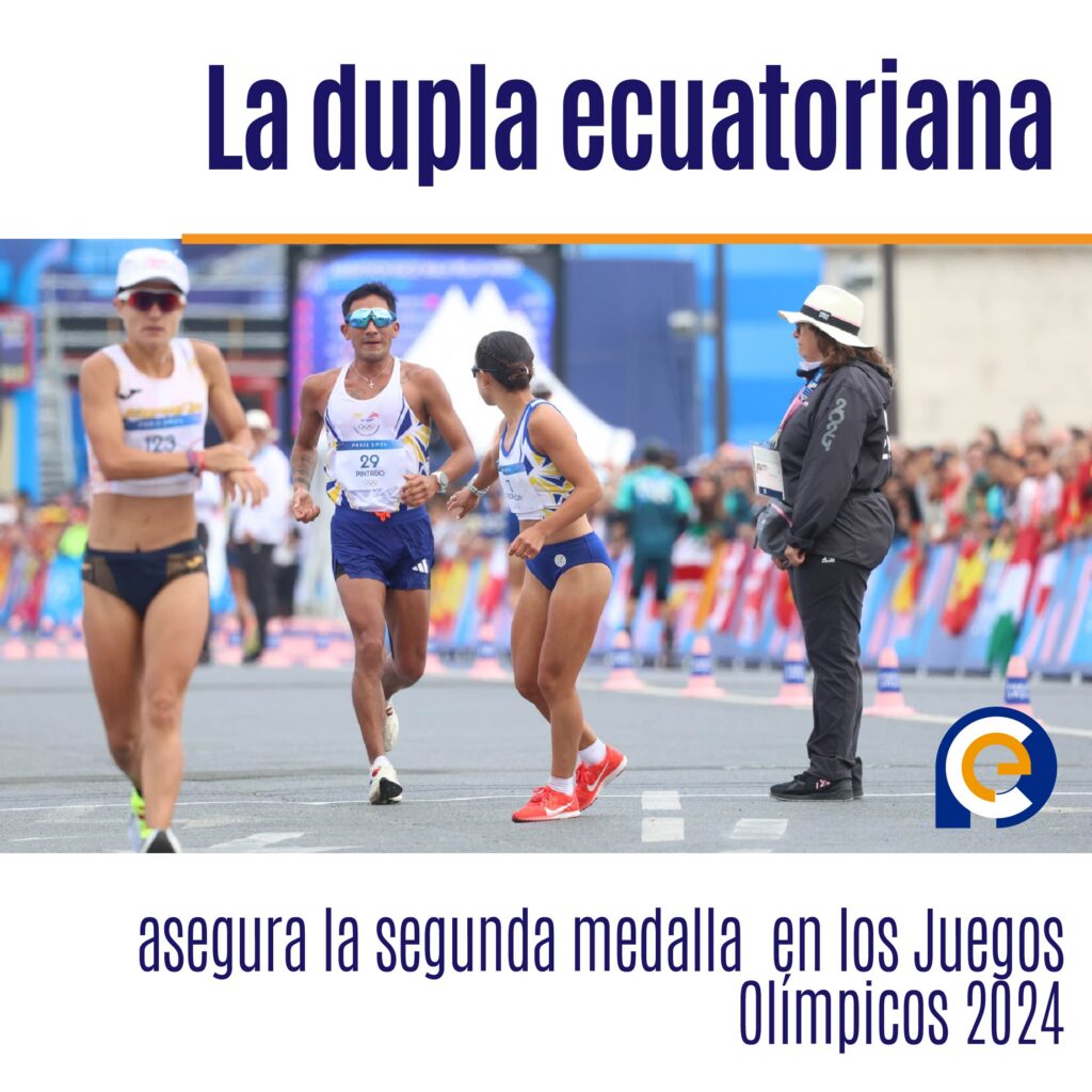La dupla ecuatoriana asegura la segunda medalla en los Juegos Olímpicos 2024