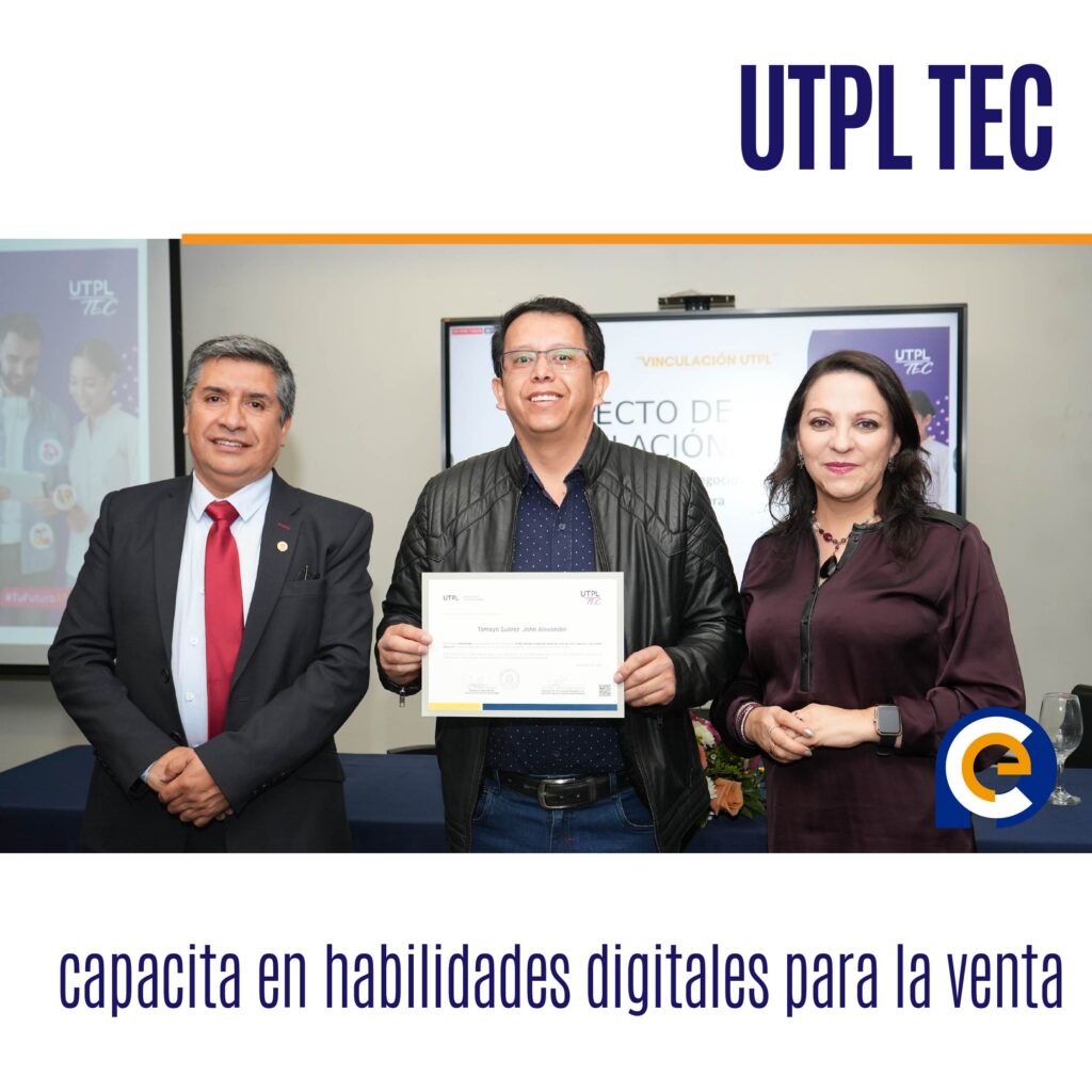 UTPL TEC capacita en habilidades digitales para la venta
