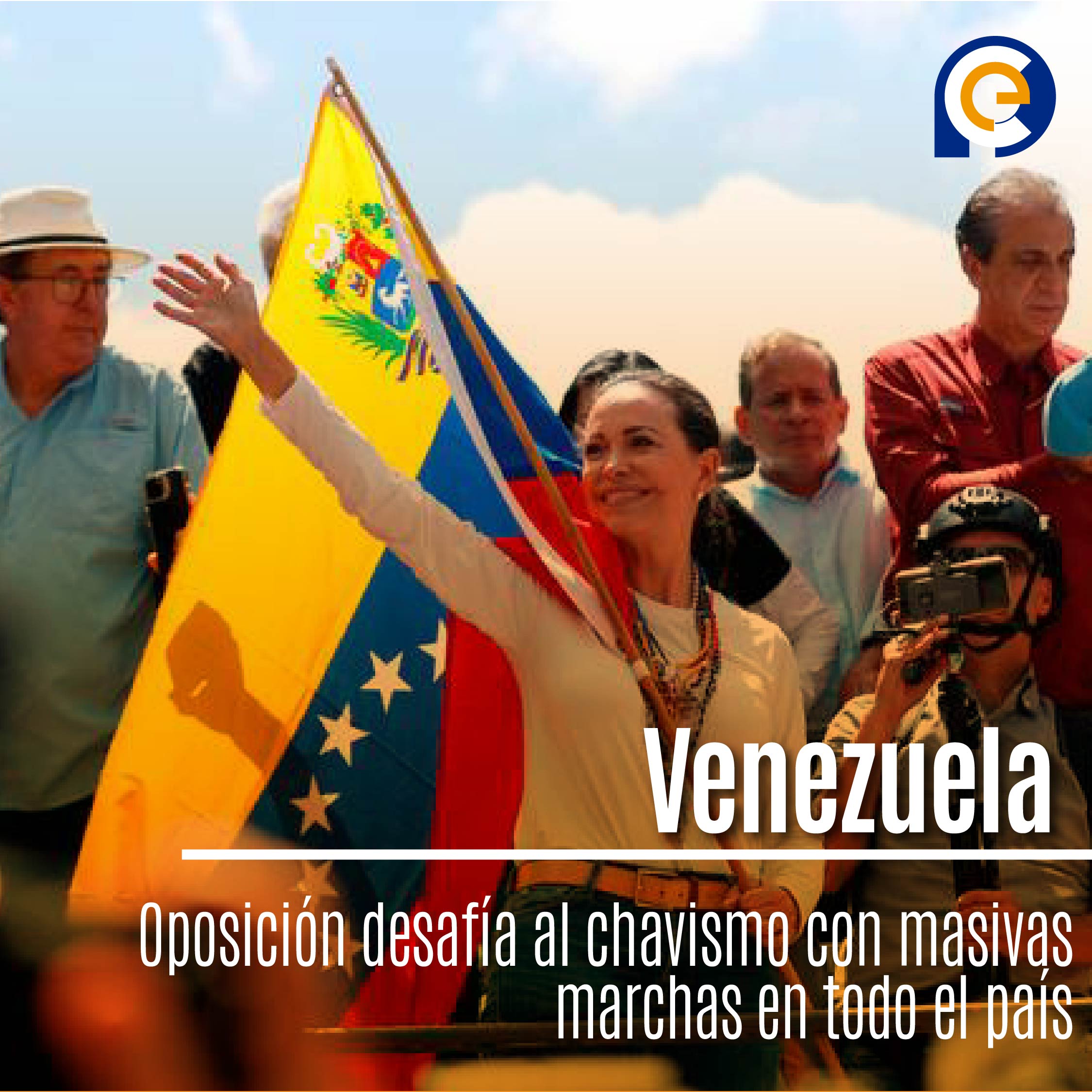 Venezuela: Oposición desafía al chavismo con masivas marchas en todo el país