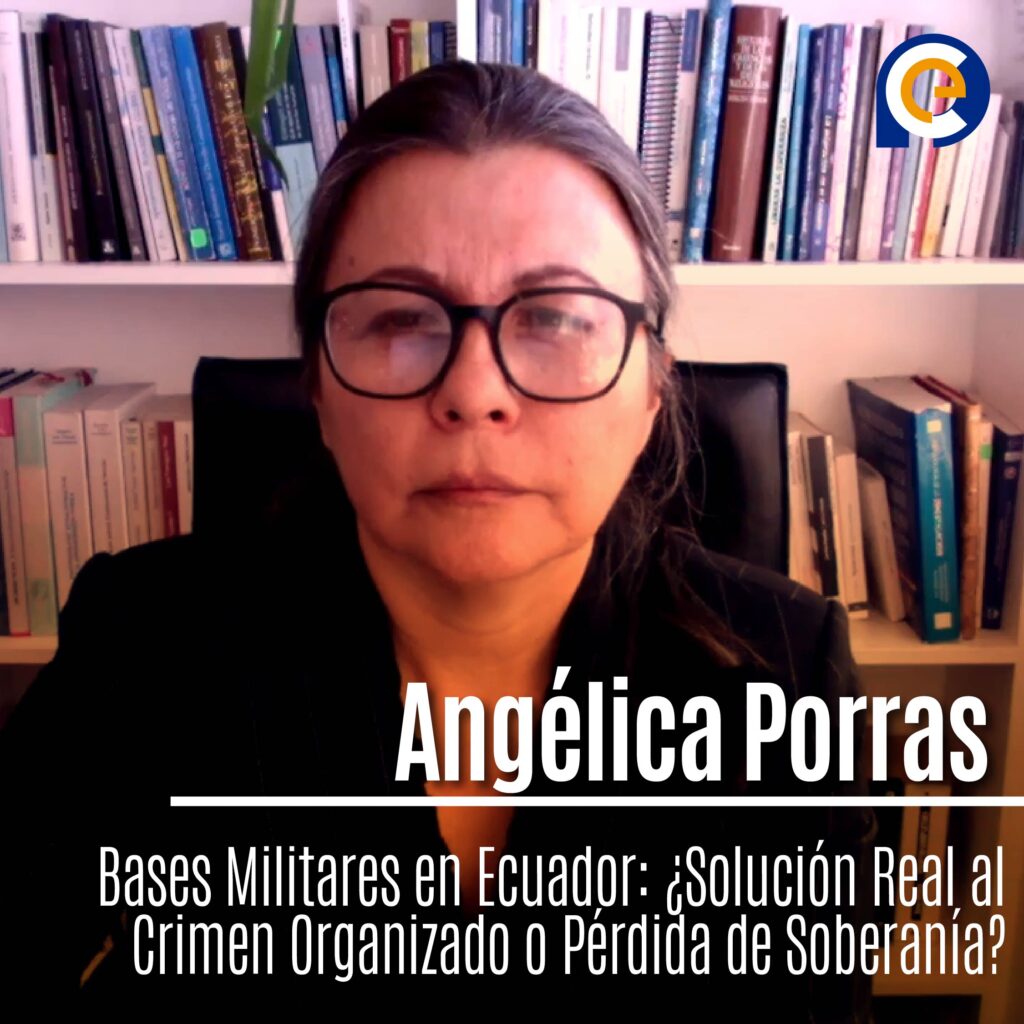 Angélica Porras, abogada constitucionalista 