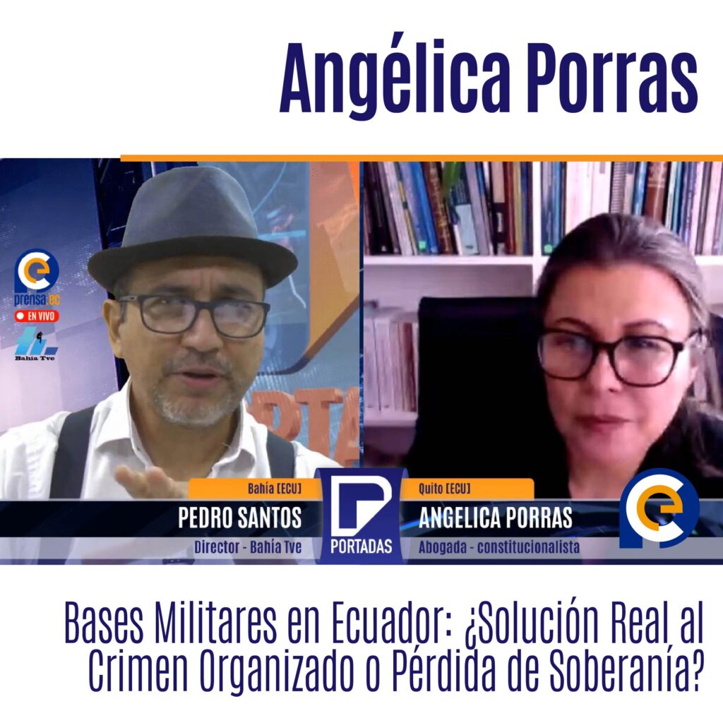 Angélica Porras, abogada constitucionalista