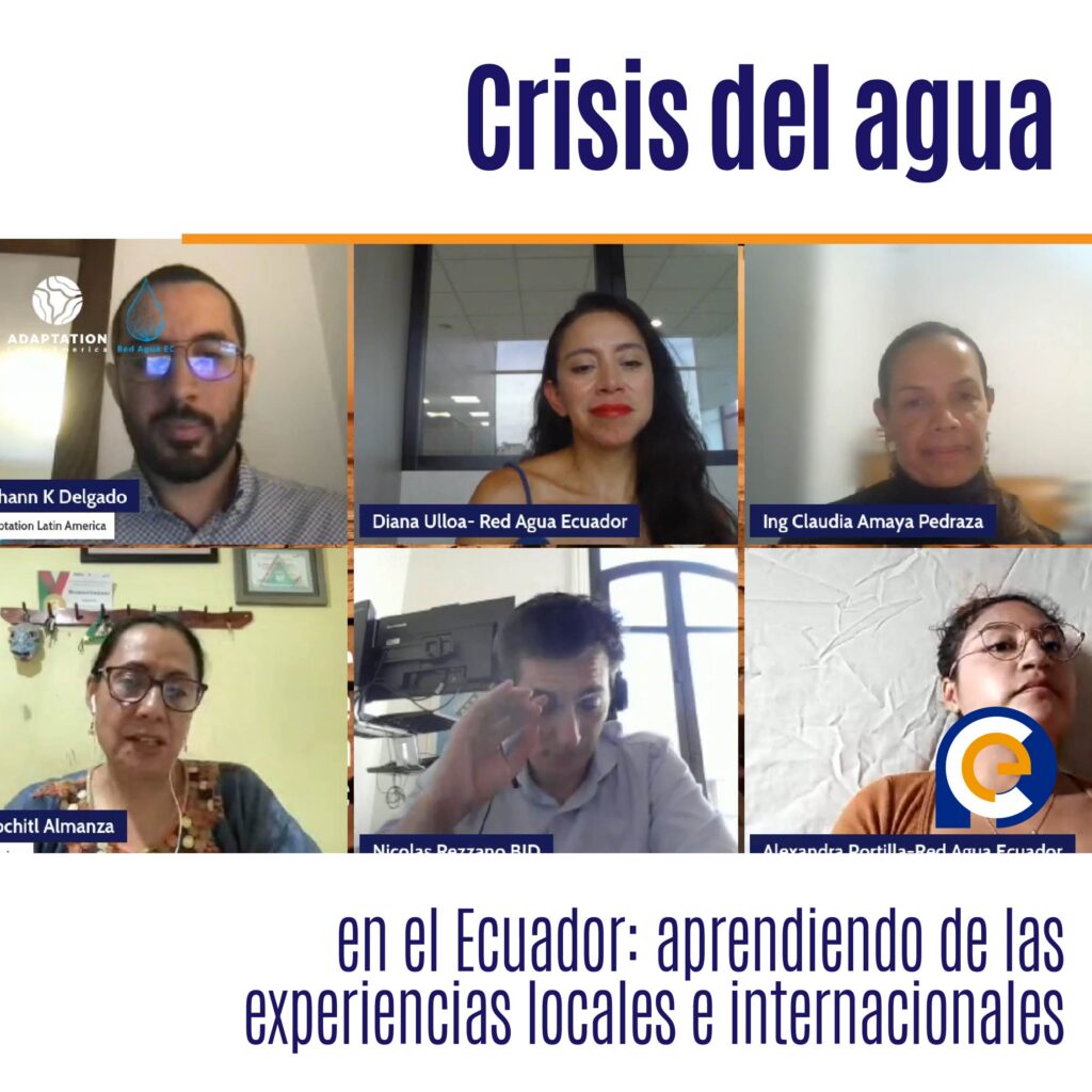Crisis del agua en el Ecuador: aprendiendo de las experiencias locales e internacionales