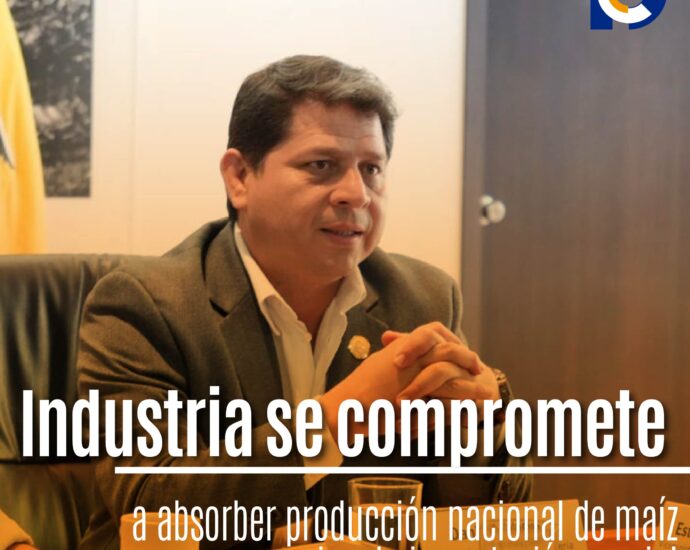 Industria se compromete a absorber producción nacional de maíz previo a la importación parcial