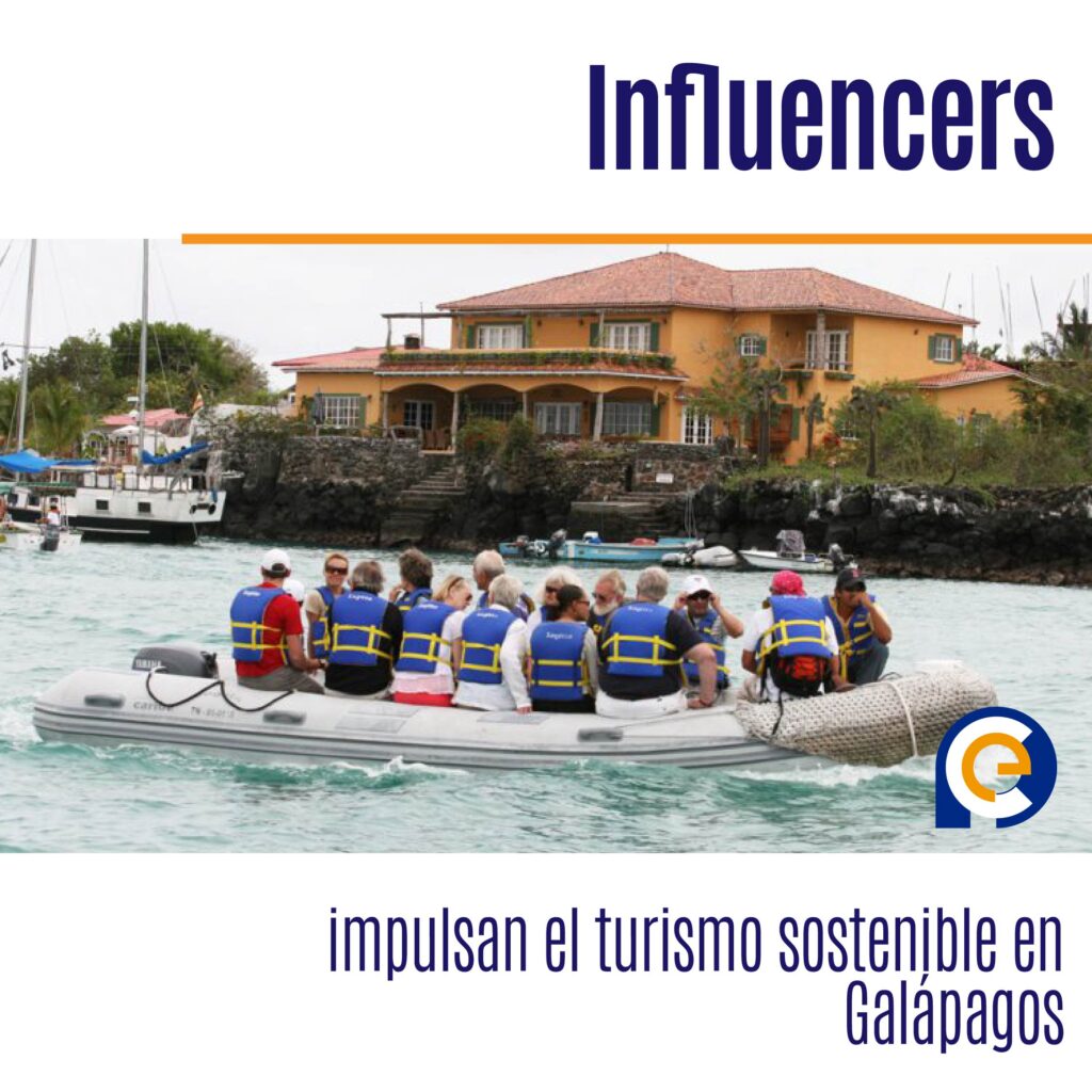 Influencers impulsan el turismo sostenible en Galápagos