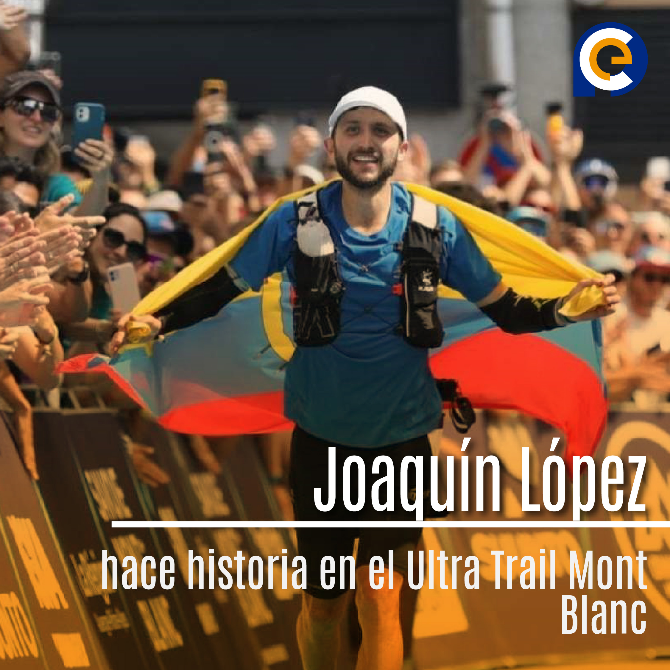 Joaquín López hace historia en el Ultra Trail Mont Blanc
