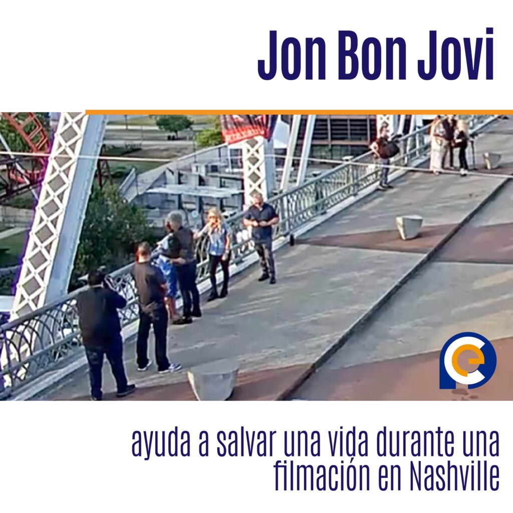 Jon Bon Jovi ayuda a salvar una vida durante una filmación en Nashville