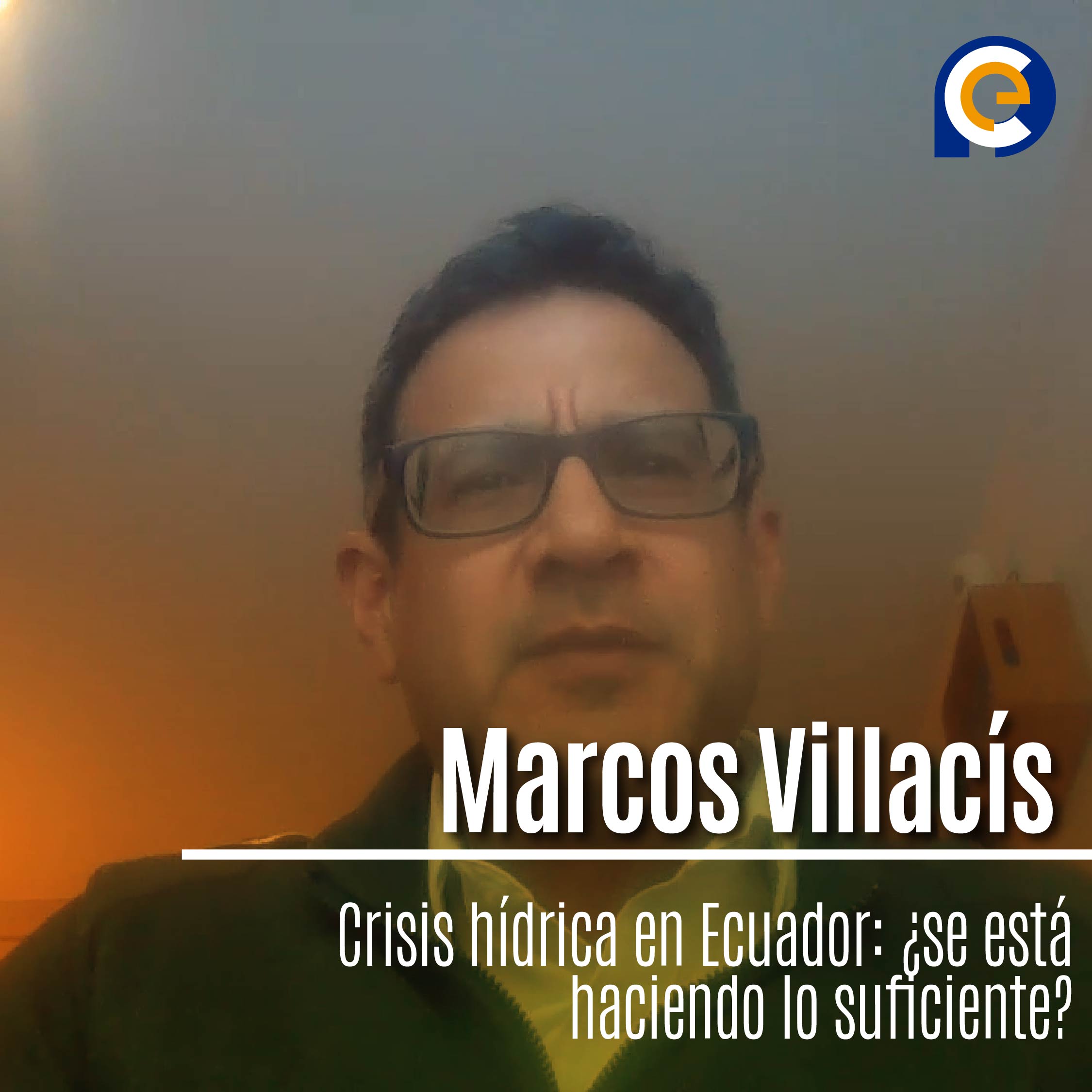Marcos Villacís, experto en hidrología y climatología