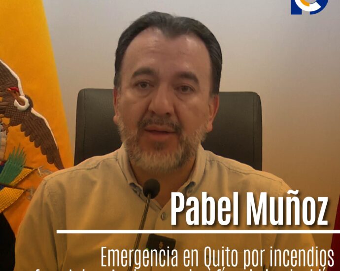 Pabel Muñoz, alcalde de Quito