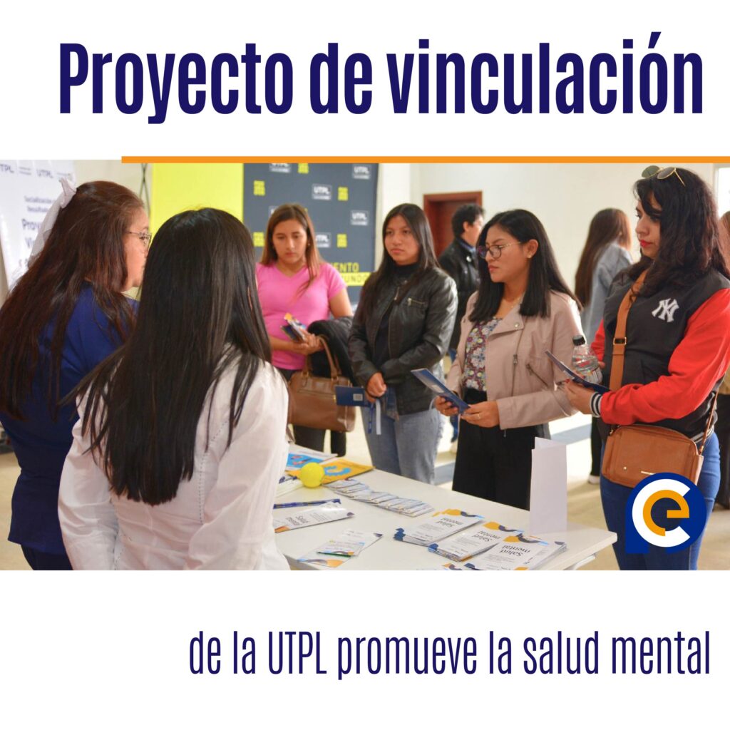 Proyecto de vinculación de la UTPL promueve la salud mental