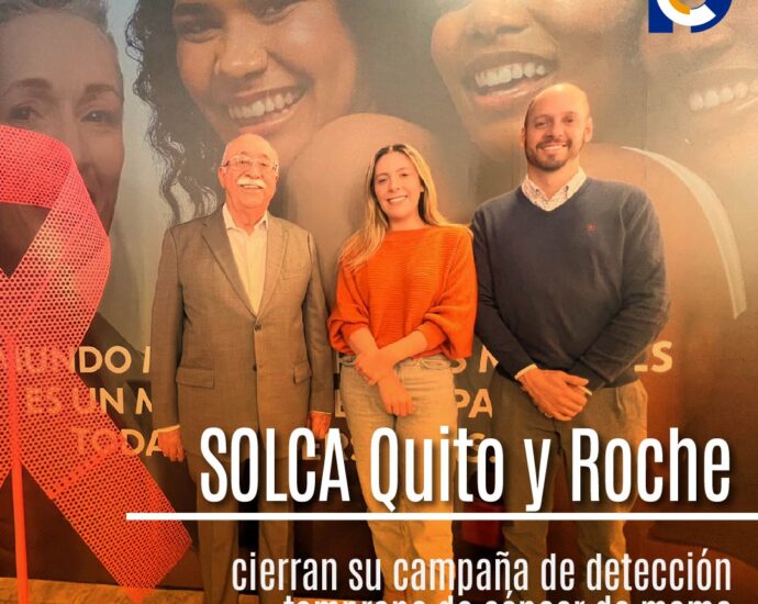 Avon, SOLCA Quito y Roche cierran su campaña de detección temprana de cáncer de mama con más de 2.000 beneficiarios