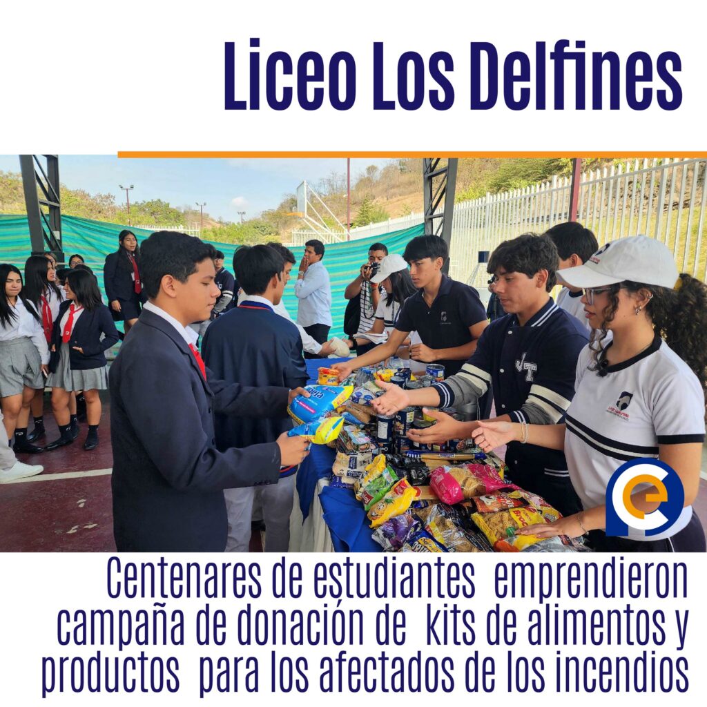 Centenares de estudiantes  emprendieron  campaña de donación de  kits de alimentos y productos  para los afectados de los incendios forestales