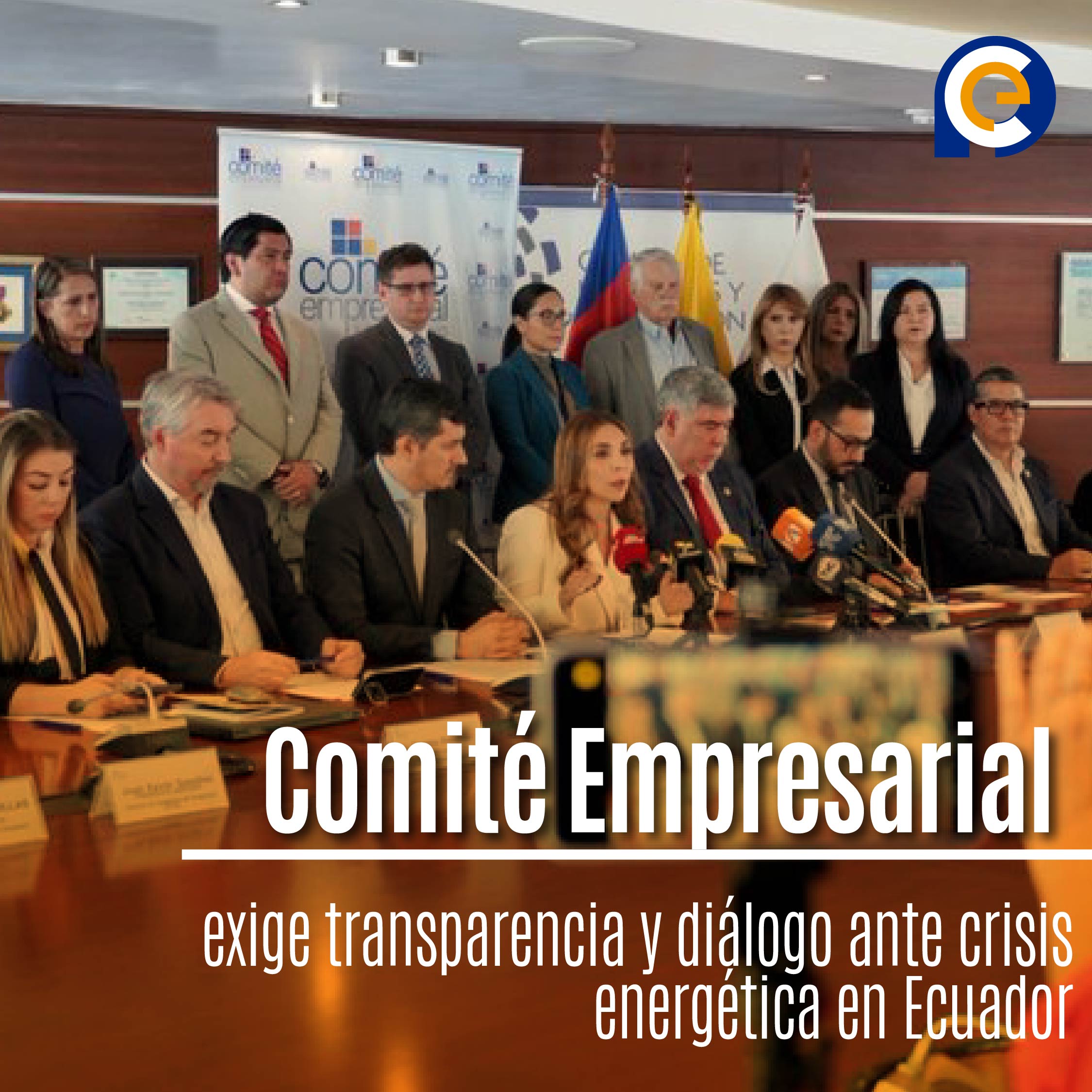 Comité Empresarial exige transparencia y diálogo ante crisis energética en Ecuador