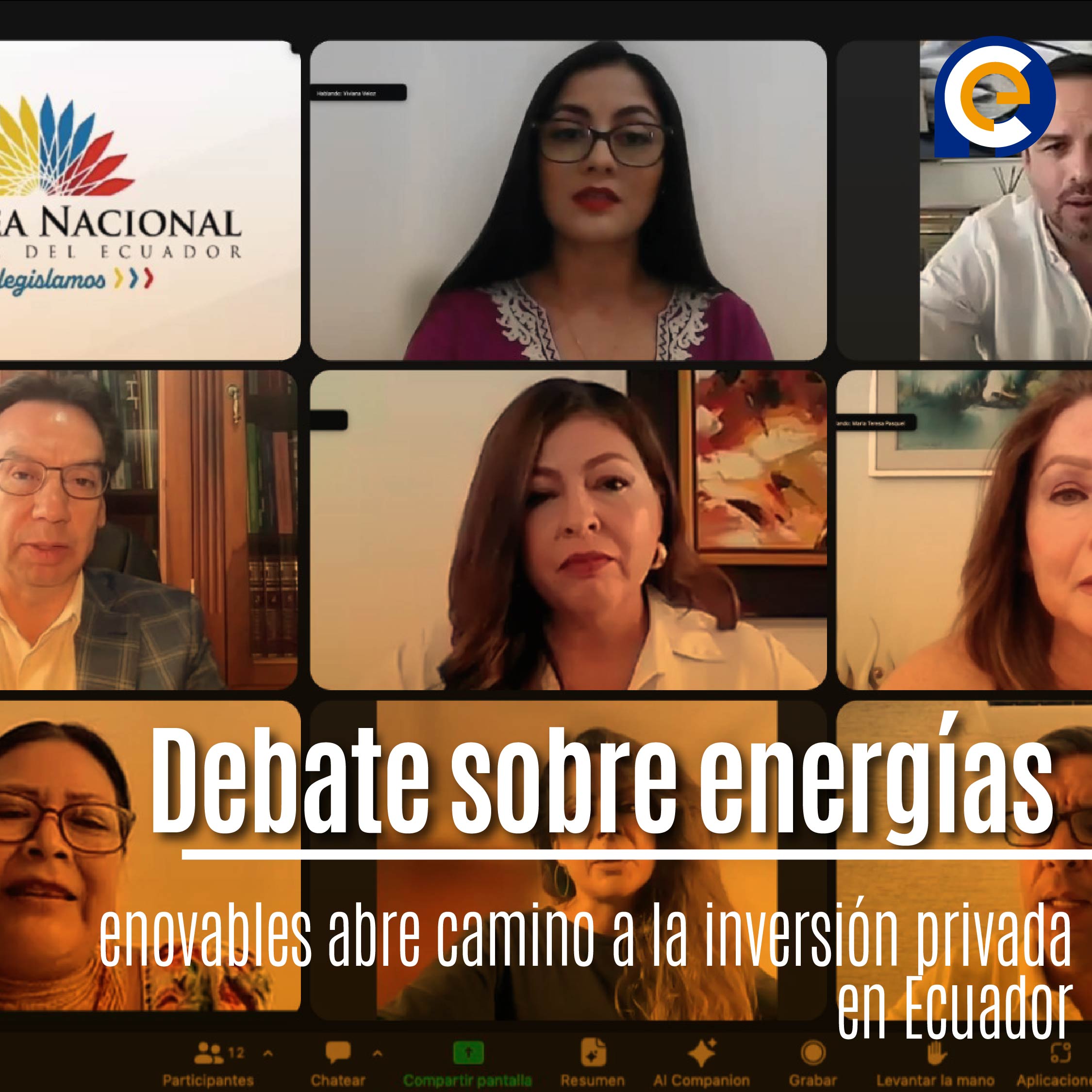 Debate sobre energías renovables abre camino a la inversión privada en Ecuador