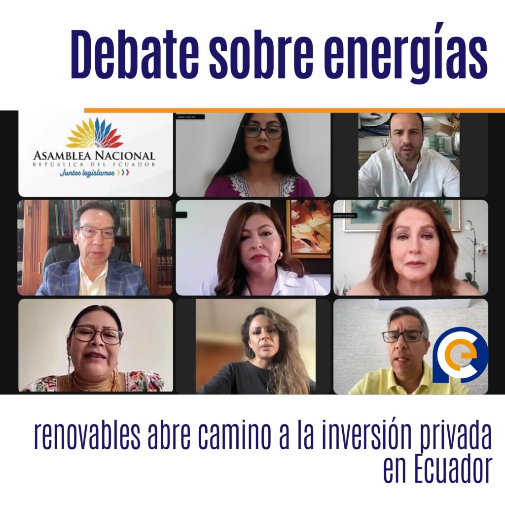 Debate sobre energías renovables abre camino a la inversión privada en Ecuador