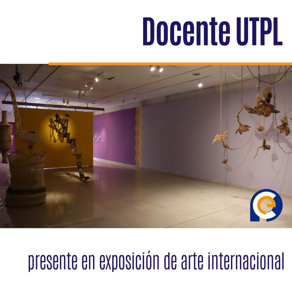 Docente UTPL presente en exposición de arte internacional