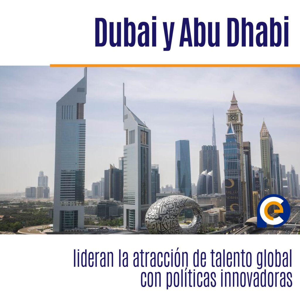 Dubai y Abu Dhabi lideran la atracción de talento global con políticas innovadoras