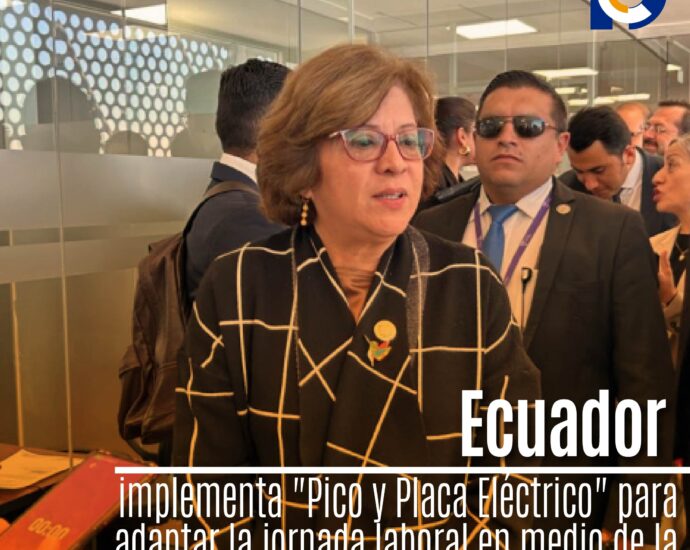 Ecuador implementa "Pico y Placa Eléctrico" para adaptar la jornada laboral en medio de la crisis energética